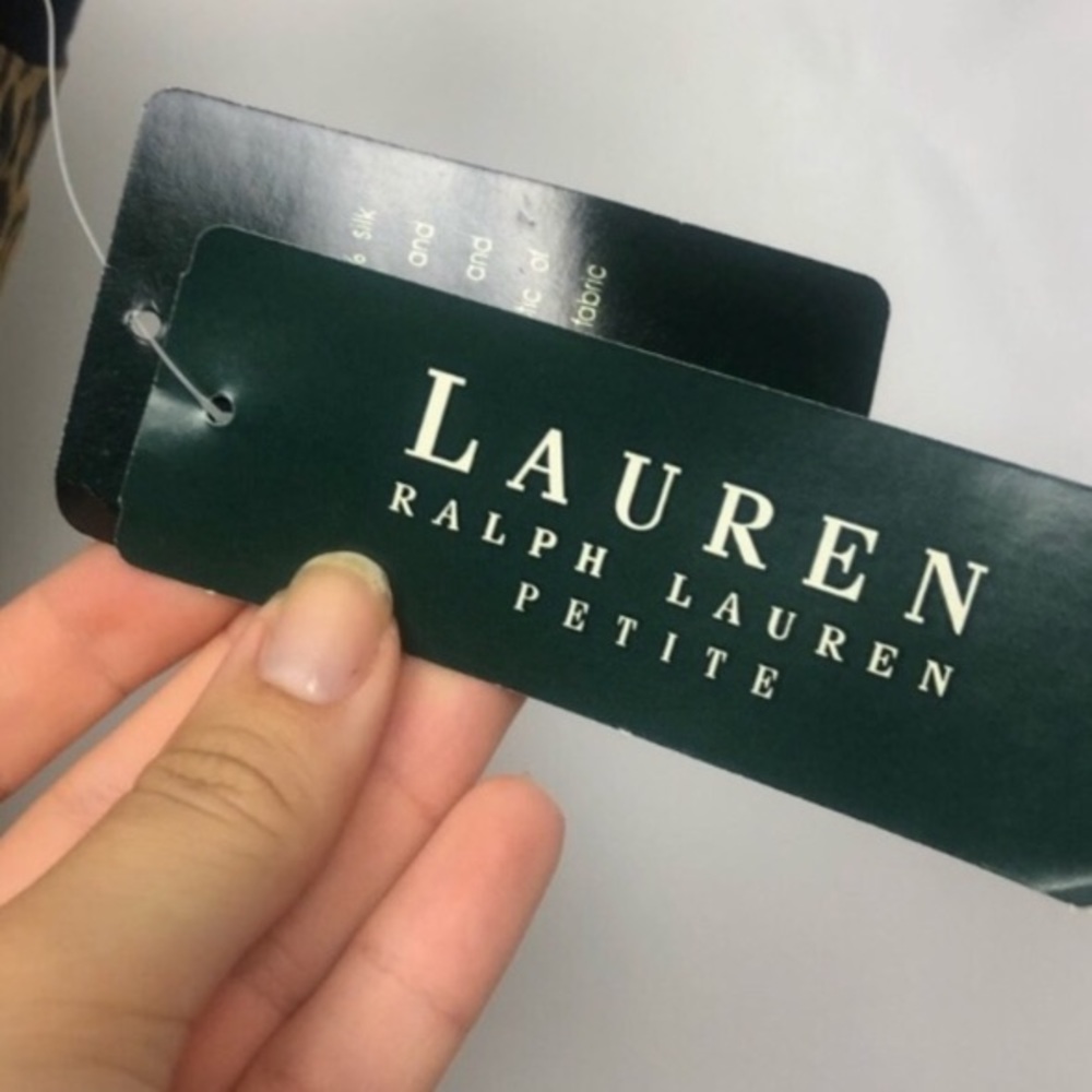 NWT Lauren Ralph Lauren Silk Cheetah Maxi Dress - Picture 4 of 7